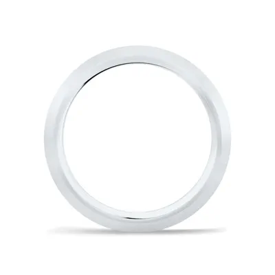 Bold Faceted Band (6mm)