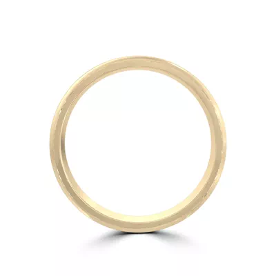 Satin Low Dome Grooved Band (6mm)