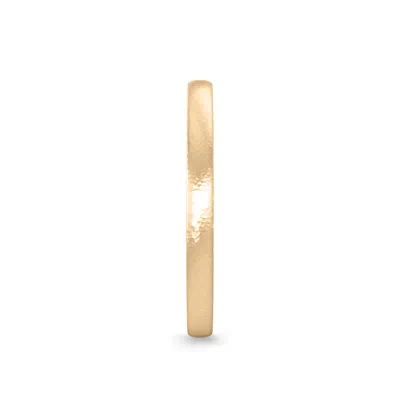 Hammered Satin Dome Comfort Fit Band (2mm)