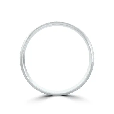 Hammered Satin Dome Comfort Fit Band (5mm)