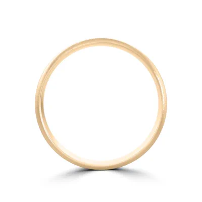Hammered Satin Dome Comfort Fit Band (5mm)