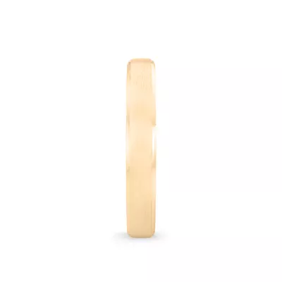 Matte Double Step Edge Comfort Fit Band (3mm)