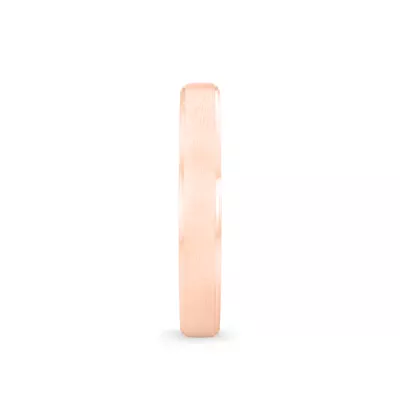 Matte Double Step Edge Comfort Fit Band (3mm)