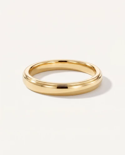 Matte Double Step Edge Comfort Fit Band (3mm)
