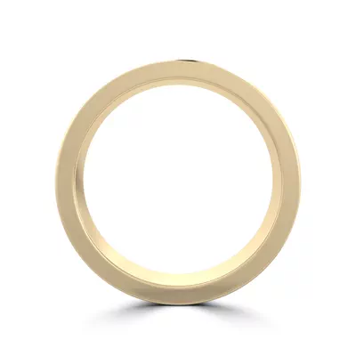 Hand-Engraved Wave Rope Edge Comfort Fit Band (8mm)