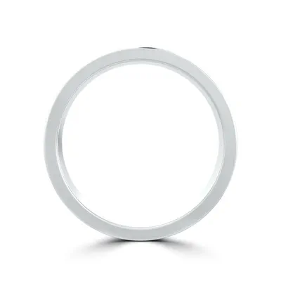 Hand-Engraved Wave Rope Edge Comfort Fit Band (8mm)