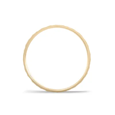 Hammered Satin Flat Comfort Fit Band (4mm)