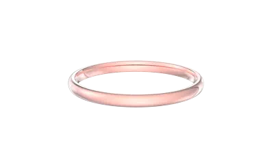 Classic Lightweight Wedding Band (2mm)