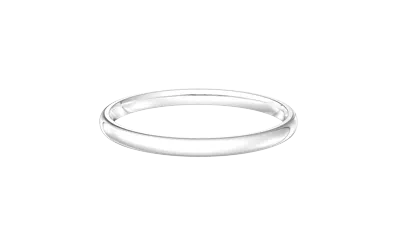 Classic Lightweight Wedding Band (2mm)