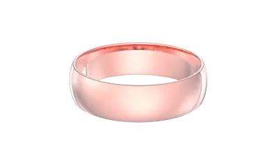 Classic Lightweight Wedding Band (6mm)