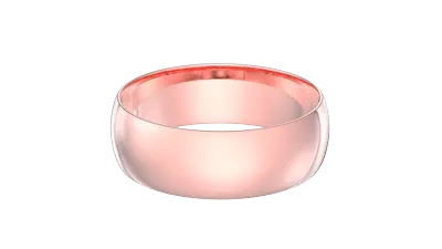 Classic Lightweight Wedding Band (7mm)