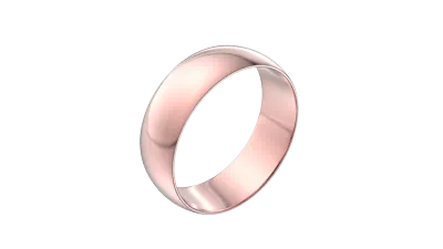 Classic Lightweight Wedding Band (7mm)