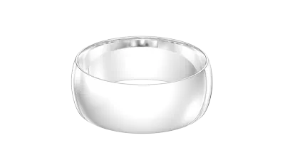 Classic Lightweight Wedding Band (8mm)