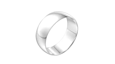 Classic Lightweight Wedding Band (8mm)