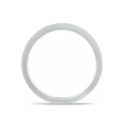 High Dome Coin Edge Band (2mm)