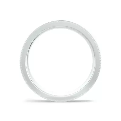 High Dome Coin Edge Band (6mm)