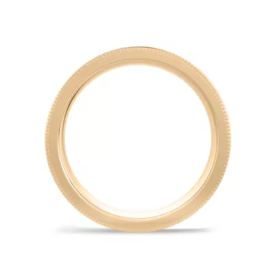High Dome Coin Edge Band (6mm)