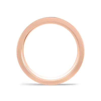High Dome Coin Edge Band (6mm)