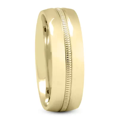 Gina Milgrain band (7mm)