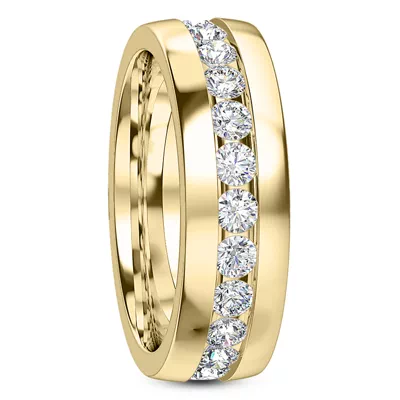 Ara Grande Men's Lab Eternity Wedding Band