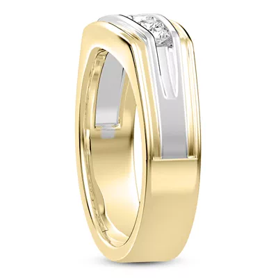 Graduating Round Channel-Set Diamond Band (5.2mm)