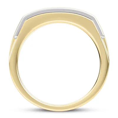 Five-Stone Lab Princess-Cut Channel-Set Band (5mm)