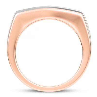 Graduating Round Channel-Set Lab Diamond Band (6.7mm)