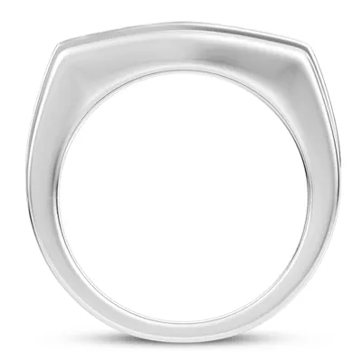 Graduating Round Channel-Set Lab Diamond Band (6.7mm)