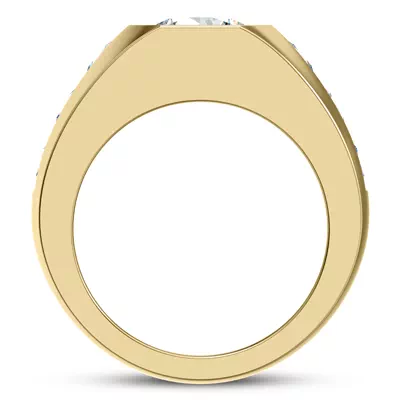 Ala Channel Set Diamond Engagement Ring