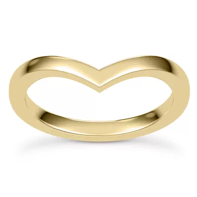 Roxie Chevron Polished Band