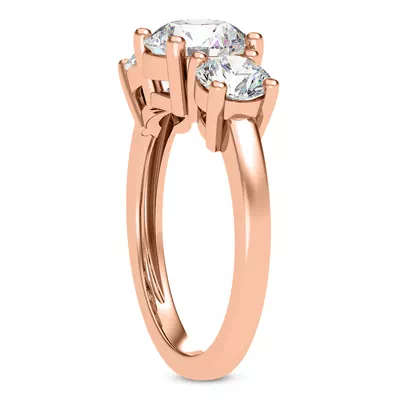 Tre Three-Stone Diamond Engagement Ring (1.00ct. tw.)