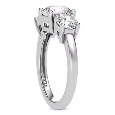 Tre Three-Stone Diamond Engagement Ring (1.00ct. tw.)
