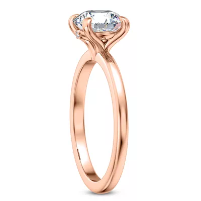 Solo Diamond Accent Solitaire Engagement Ring