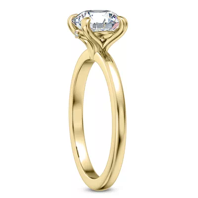 Solo Diamond Accent Solitaire Engagement Ring