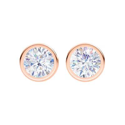 Lumina Classic Bezel Earrings
