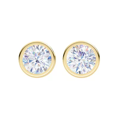 Lumina Classic Bezel Earrings