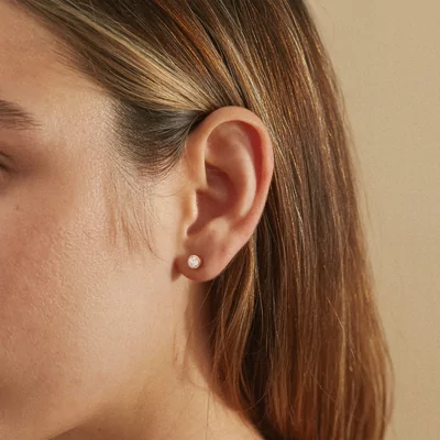 Lumina Classic Bezel Earrings