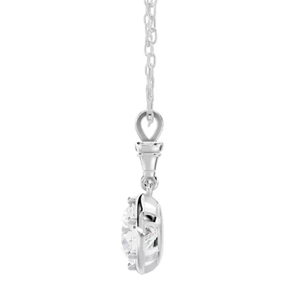 Finial Solitaire Pendant