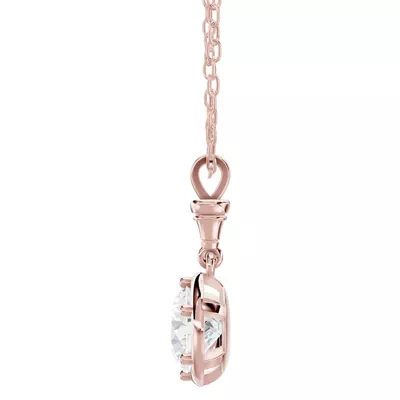 Finial Solitaire Pendant