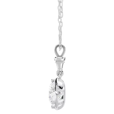 Finial Solitaire Pendant