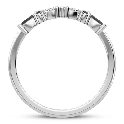 Butterfly and Bee Black Diamond Band
