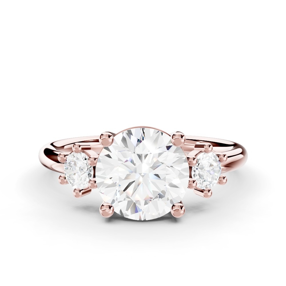 Marni Three-Stone Lab Engagement Ring (0.25 ct. tw.)