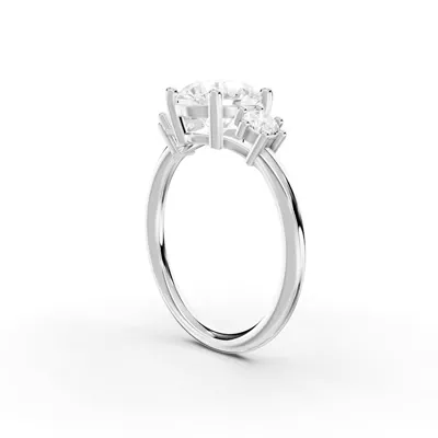 Marni Three-Stone Lab Engagement Ring (0.25 ct. tw.)