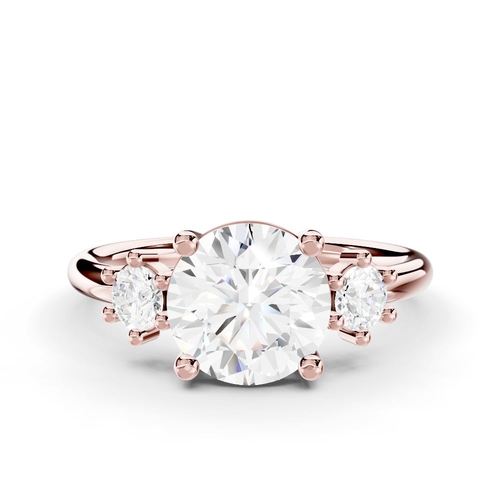 Marni Three-Stone Lab Engagement Ring (0.25 ct. tw.)