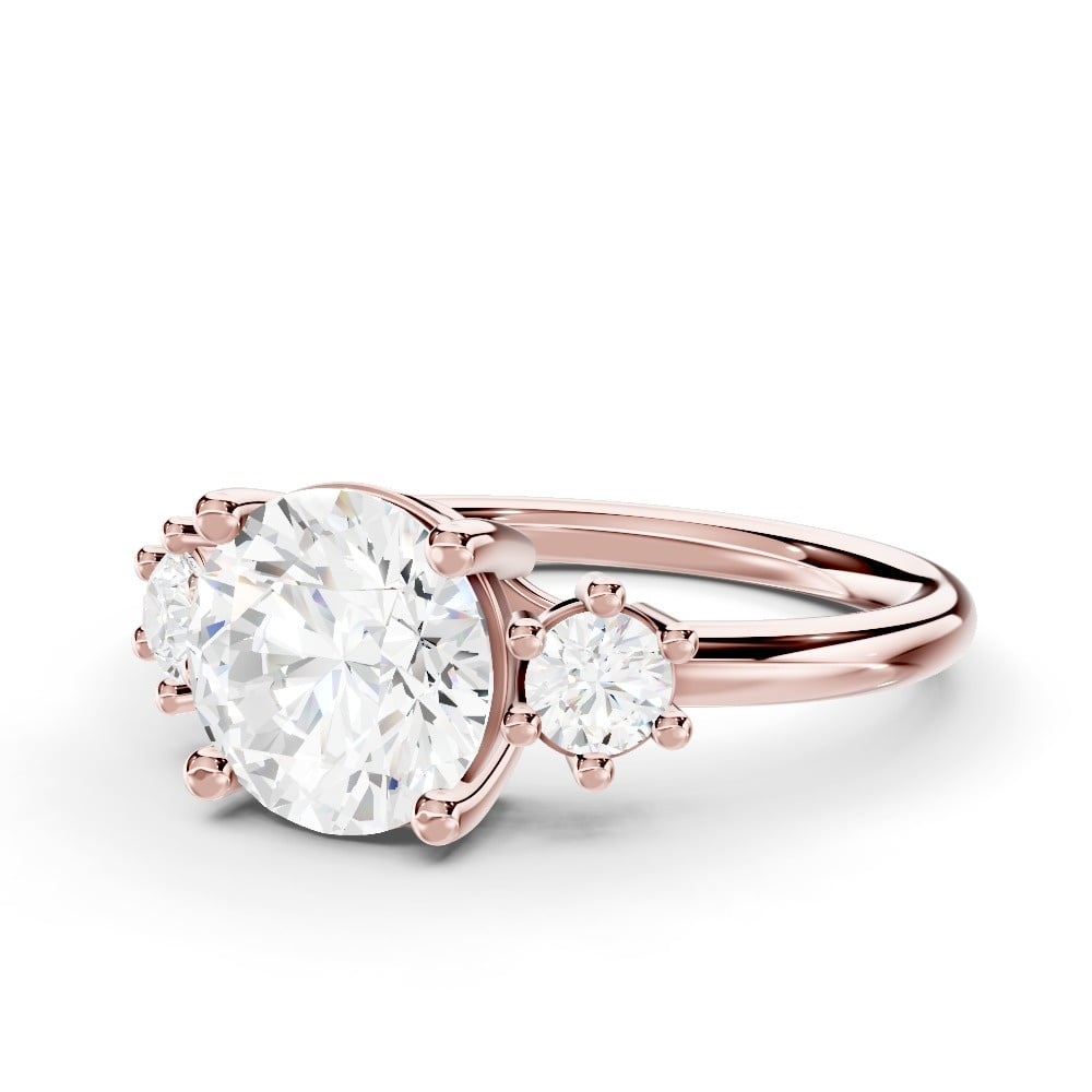 Marni Three-Stone Lab Engagement Ring (0.25 ct. tw.)