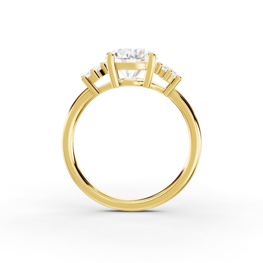 Marni Three-Stone Lab Engagement Ring (0.25 ct. tw.)