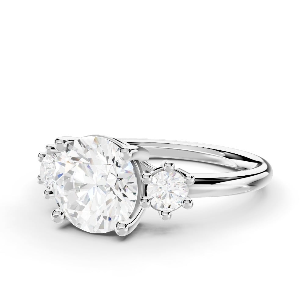 Marni Three-Stone Lab Engagement Ring (0.25 ct. tw.)
