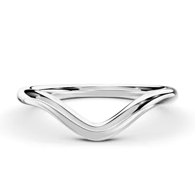 Marni Wide Curved Wedding Band