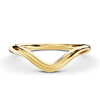Marni Wide Curved Wedding Band