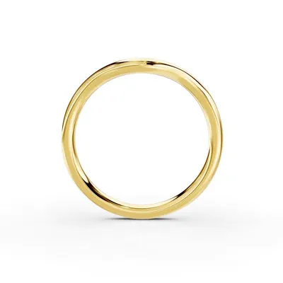 Marni Wide Curved Wedding Band